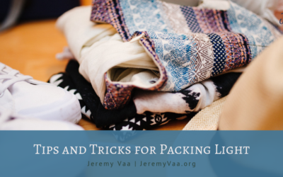 Tips and Tricks for Packing Light